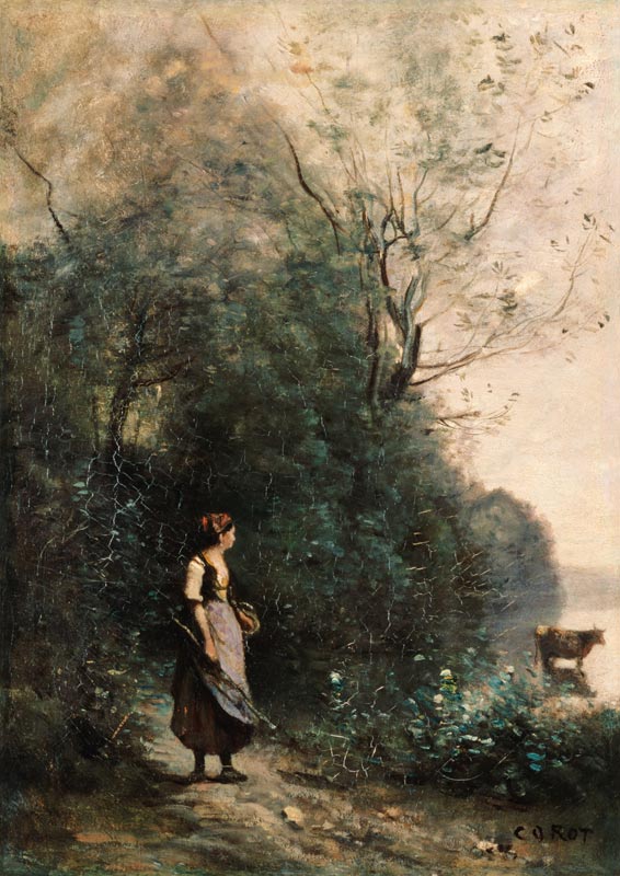 Paysage de mer. à Jean-Baptiste-Camille Corot