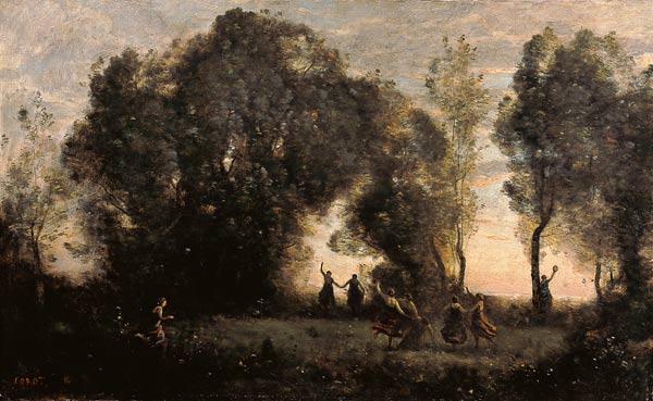 Dance of the Nymphs à Jean-Baptiste-Camille Corot