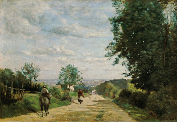 The Road to Sevres à Jean-Baptiste-Camille Corot