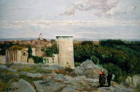 Castle of Falaise à Jean-Baptiste-Camille Corot