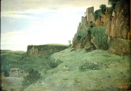 Civita Castellana à Jean-Baptiste-Camille Corot