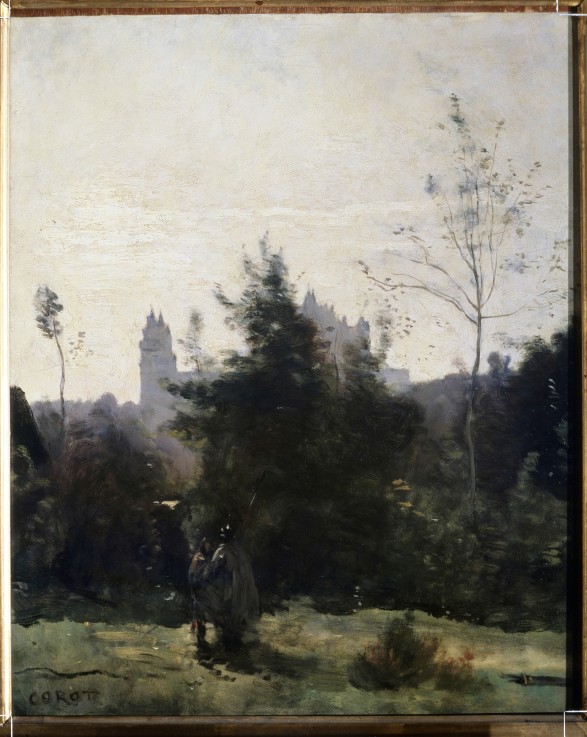 Château de Pierrefonds à Jean-Baptiste-Camille Corot