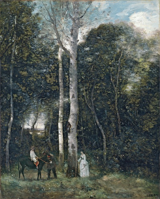 The Parc des Lions at Port-Marly à Jean-Baptiste-Camille Corot