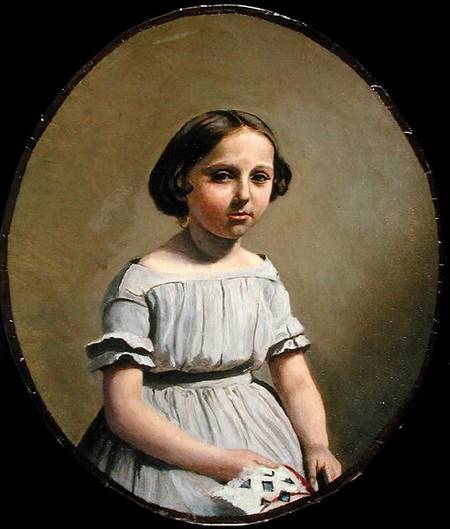 The Eldest Daughter of M. Edouard Delalain (Mme. de Graet) à Jean-Baptiste-Camille Corot