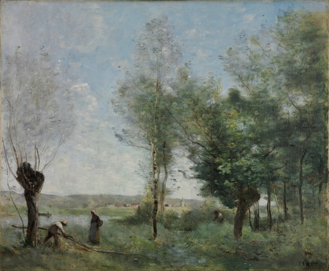 Memory of Coubron à Jean-Baptiste-Camille Corot