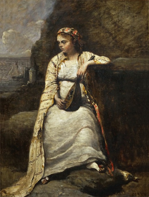 Haydée à Jean-Baptiste-Camille Corot