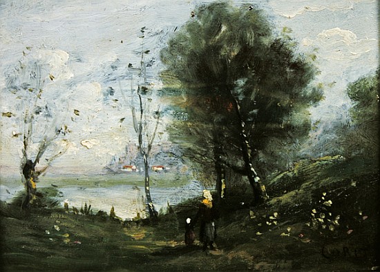 Landscape à Jean-Baptiste-Camille Corot