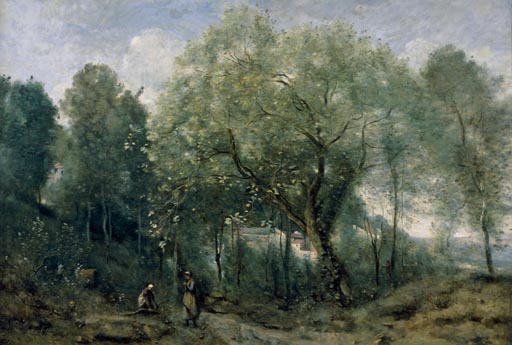 Le catalpa. Souvenir de Ville d'Avray à Jean-Baptiste-Camille Corot