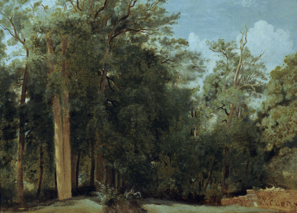 Forest Claring à Jean-Baptiste-Camille Corot