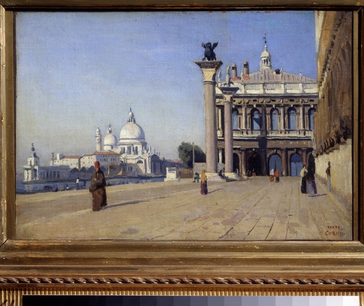 Morning in Venice à Jean-Baptiste-Camille Corot