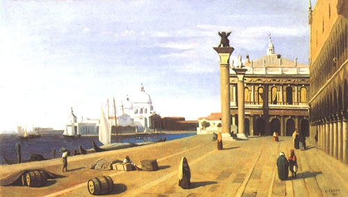 Riva degli Schiavoni, Venise à Jean-Baptiste-Camille Corot