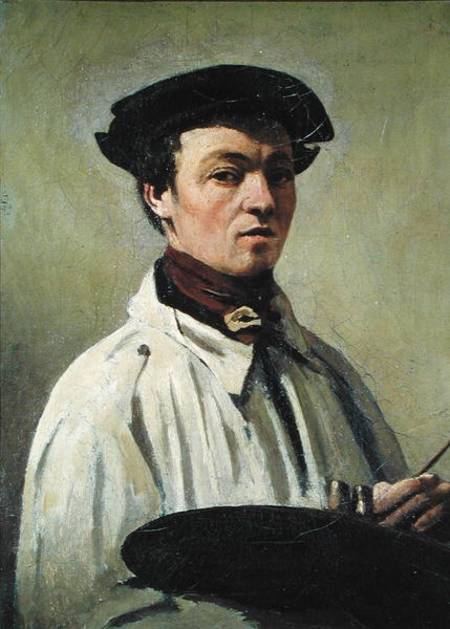 Self Portrait à Jean-Baptiste-Camille Corot