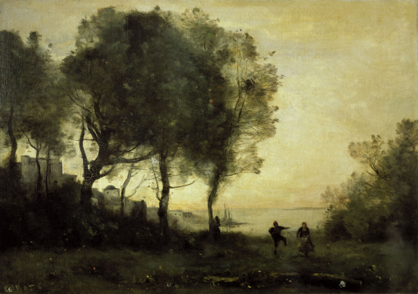 Souvenir dItalie à Jean-Baptiste-Camille Corot
