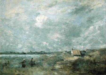 Temps orageux, Pas de Calais à Jean-Baptiste-Camille Corot