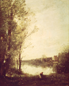 Teich in Ville D´Avray à Jean-Baptiste-Camille Corot