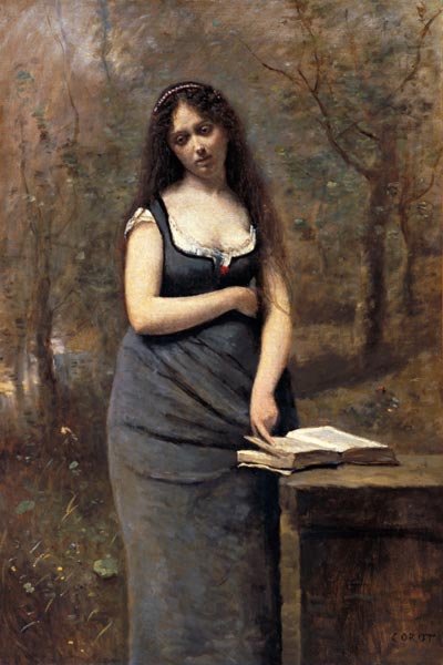 Velleda. à Jean-Baptiste-Camille Corot