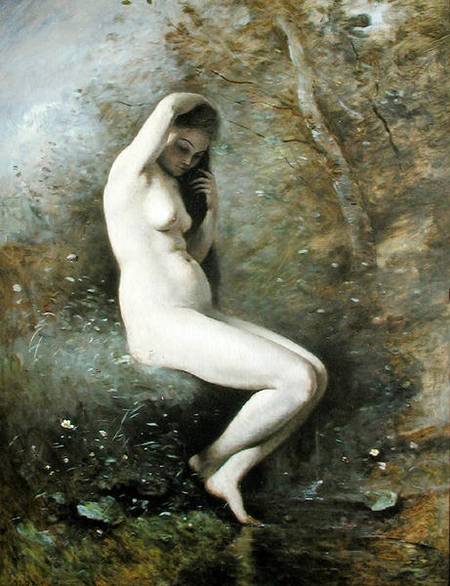 Venus Bathing à Jean-Baptiste-Camille Corot