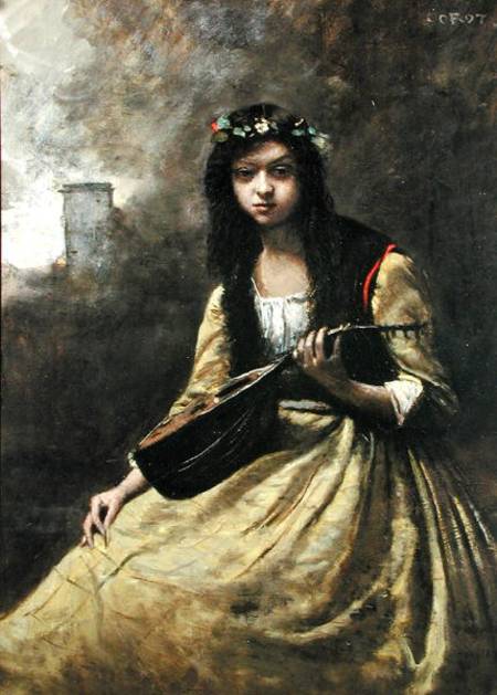 La Zingara à Jean-Baptiste-Camille Corot