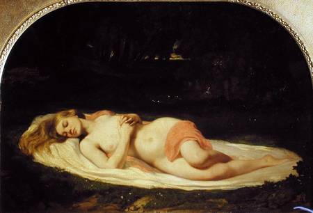 Sleeping Nymph à Jean Baptiste Ange Tissier