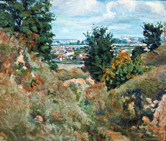 Valley near Paris à Jean Baptiste Armand Guillaumin