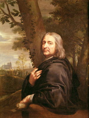 Portrait of Philippe de Champaigne, 1668 (oil on canvas) à Jean Baptiste de Champaigne