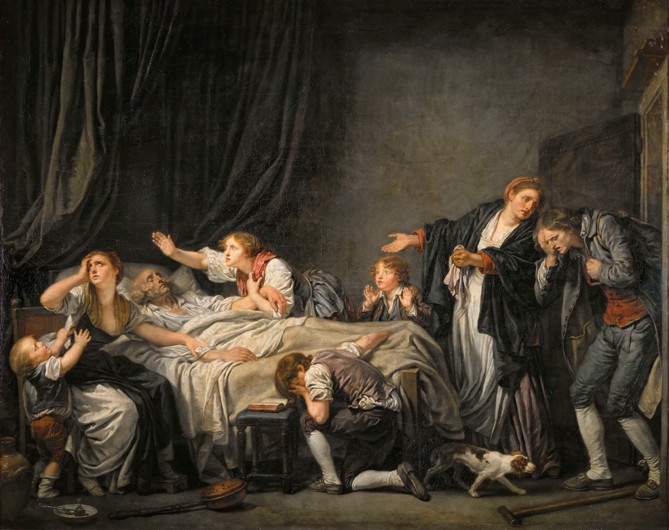The Father's Curse: The Son Punished à Jean Baptiste Greuze