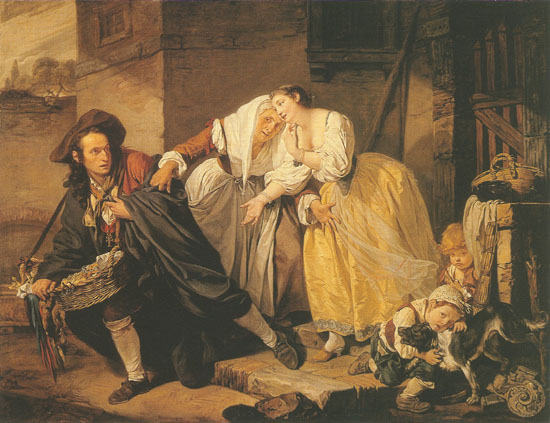 the gesture à Jean Baptiste Greuze