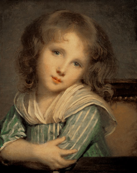 Girl at the Window à Jean Baptiste Greuze