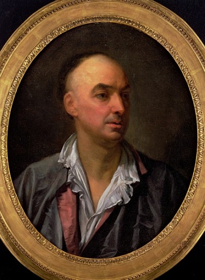 Portrait of Denis Diderot (1713-84) à Jean Baptiste Greuze