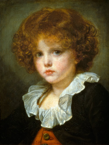 Boy in a Red Waistcoat à Jean Baptiste Greuze