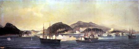 The Second Battle of Shimonoseki, 5th September 1864 à Jean Baptiste Henri Durand-Brager