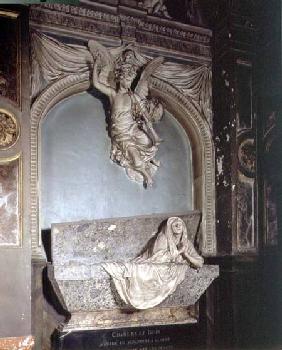 Tomb of the mother of Charles Le Brun