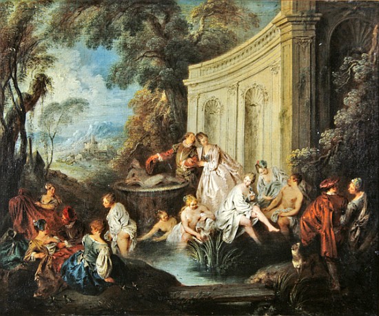 The Bathers à Jean-Baptiste Joseph Pater