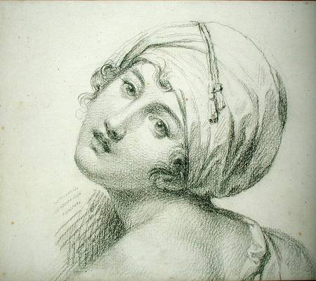Portrait of Emma (c.1765-1815) Lady Hamilton à Jean Baptiste Joseph Wicar