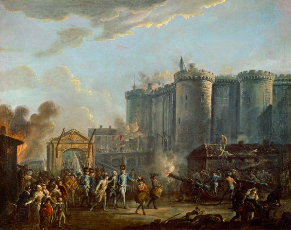 The Arrest of the Governor of the Bastille, 14th July 1789 à Jean-Baptiste Lallemand