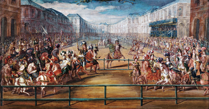 Le pompeux Carrousel des Galantes Amazones des Quatre Parties du monde à Jean-Baptiste Martin