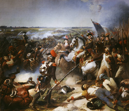 Battle of Fleurus, 26th June 1794 à Jean Baptiste Mauzaisse