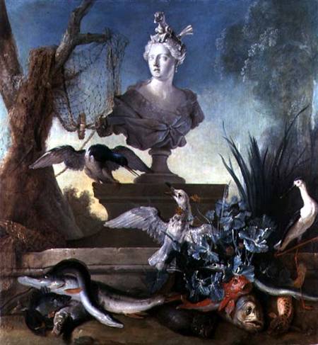 The Four Continents: Asia à Jean Baptiste Oudry
