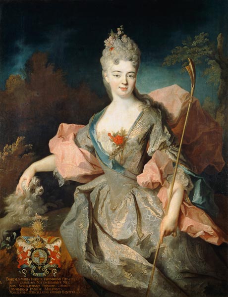 The Countess of Castelblanco à Jean Baptiste Oudry