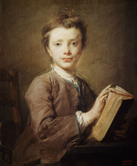 A Boy with a Book à Jean-Baptiste Perronneau