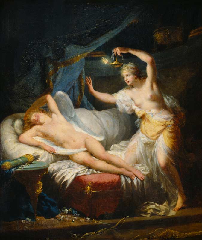 Cupid and Psyche à Jean-Baptiste Regnault