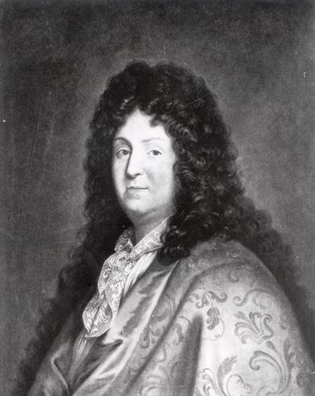 Jean Racine (1639-99)  (b&w photo) à Jean Baptiste Santerre