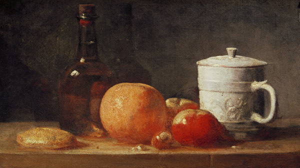 Fruit still life à Jean-Baptiste Siméon Chardin