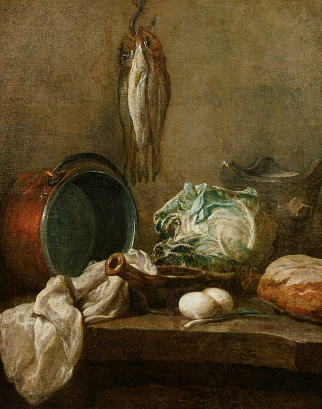 Still Life à Jean-Baptiste Siméon Chardin