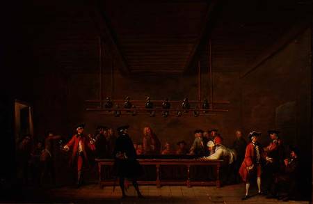 A Game of Billiards à Jean-Baptiste Siméon Chardin