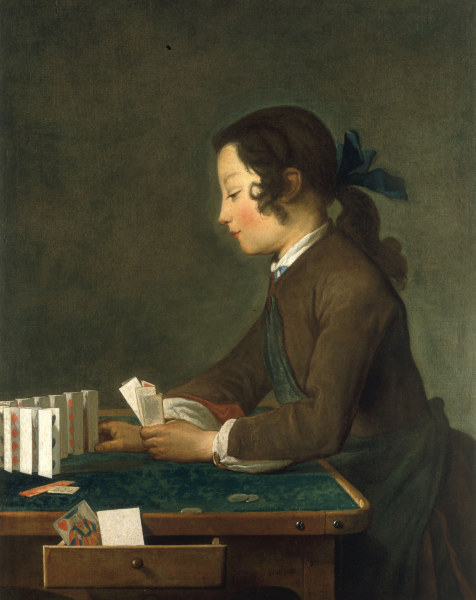 J.B.S.Chardin, House of Cards à Jean-Baptiste Siméon Chardin