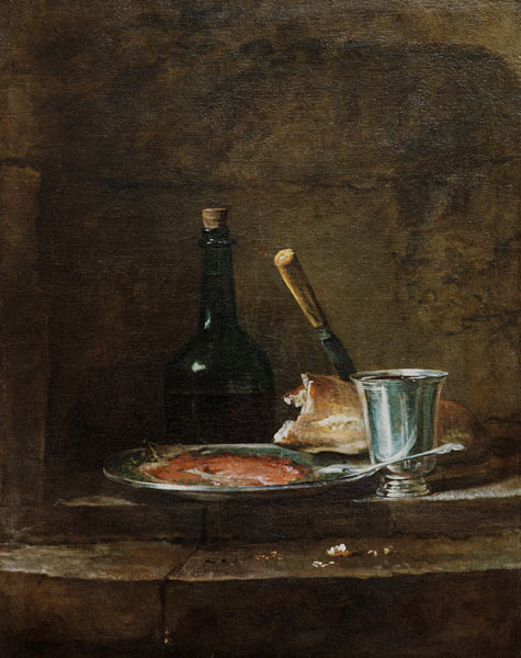 Préparation du petit-déjeuner à Jean-Baptiste Siméon Chardin