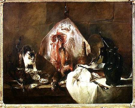 The Ray or, The Kitchen Interior à Jean-Baptiste Siméon Chardin