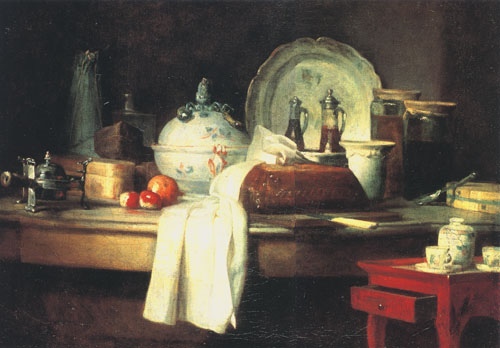 Le tableau de chambre de farine à Jean-Baptiste Siméon Chardin