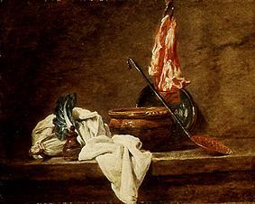 Vie plat irdener à Jean-Baptiste Siméon Chardin